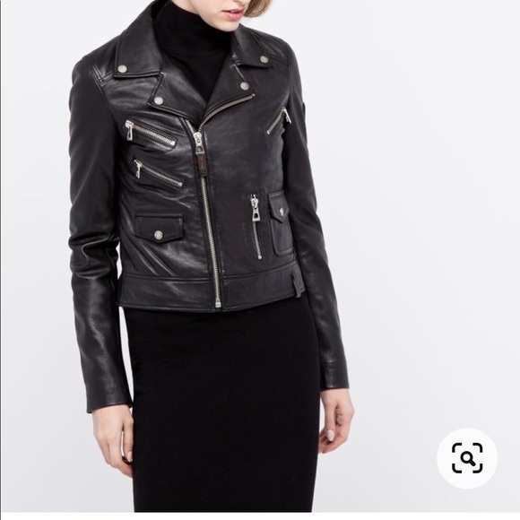 Rudsak leather jacket - CABERY - Picture 1 of 9